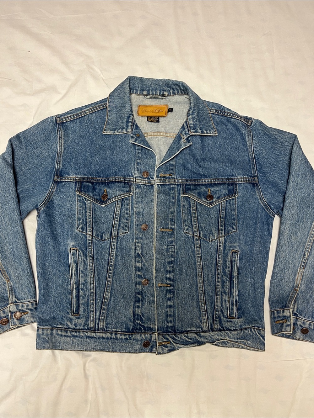 Vintage (Late 80’s/early 90’s) Brooks Brothers Unisex Trucker Jean Jacket